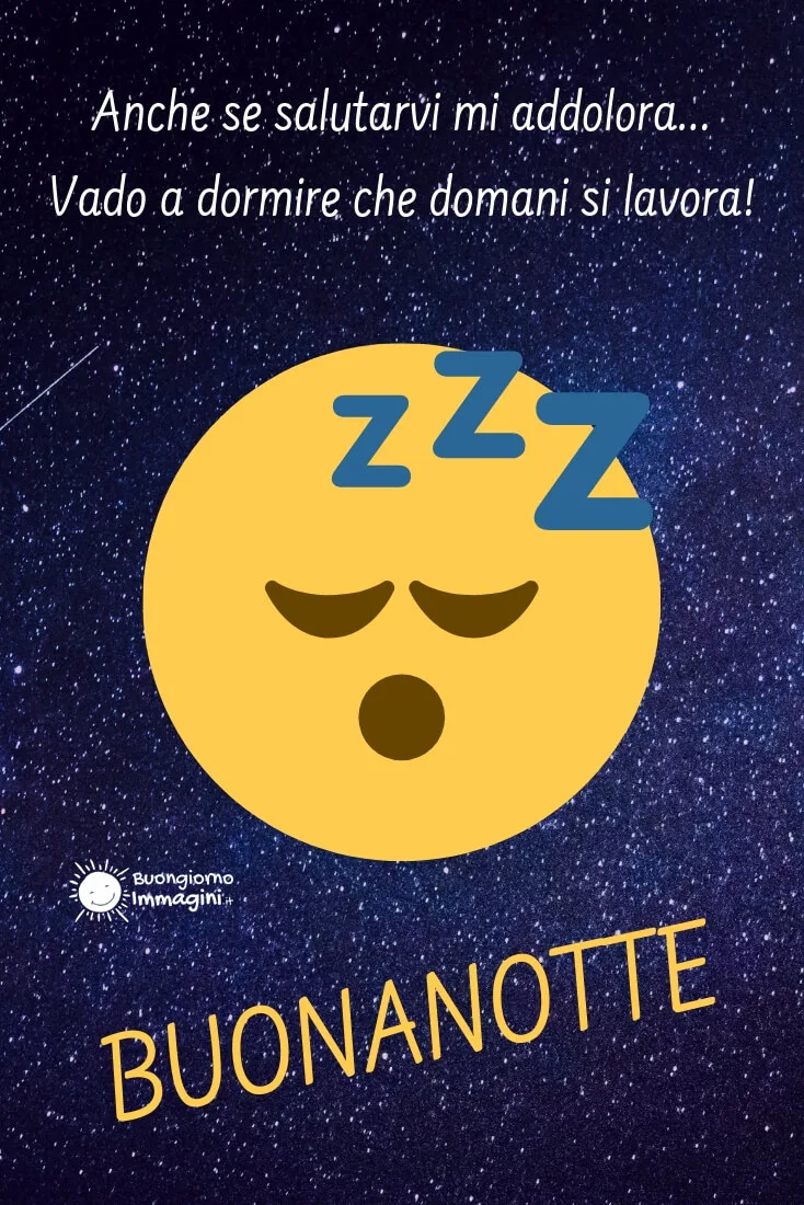 saluti di buonanotte