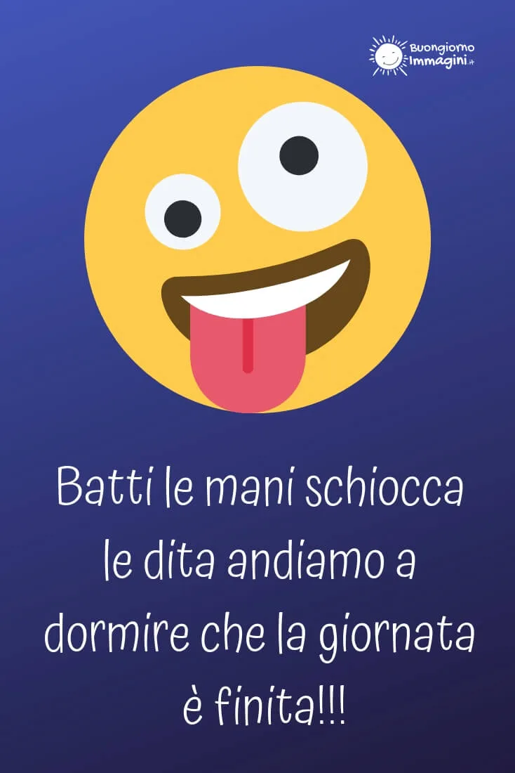 frasi buonanotte divertenti