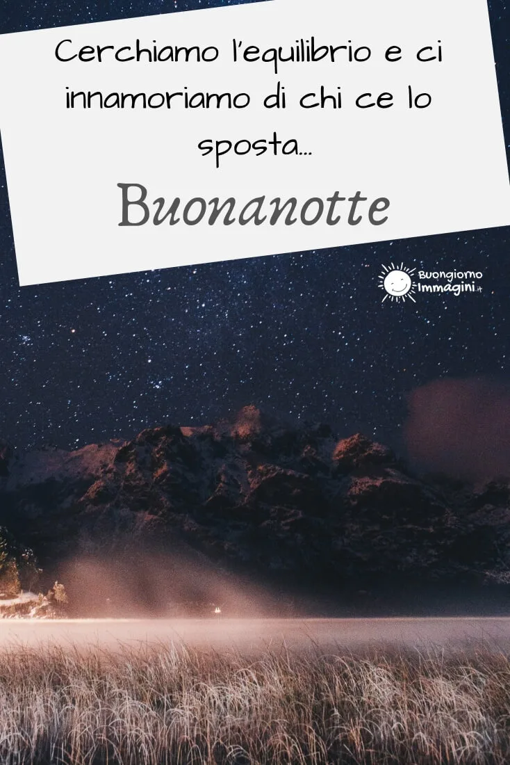 la buona notte