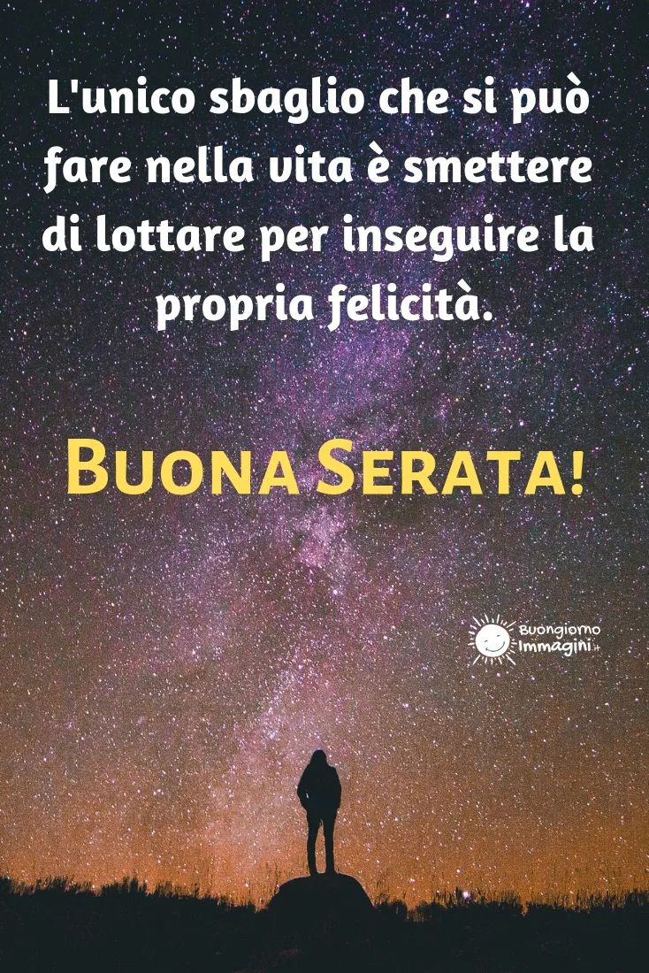 frase della sera