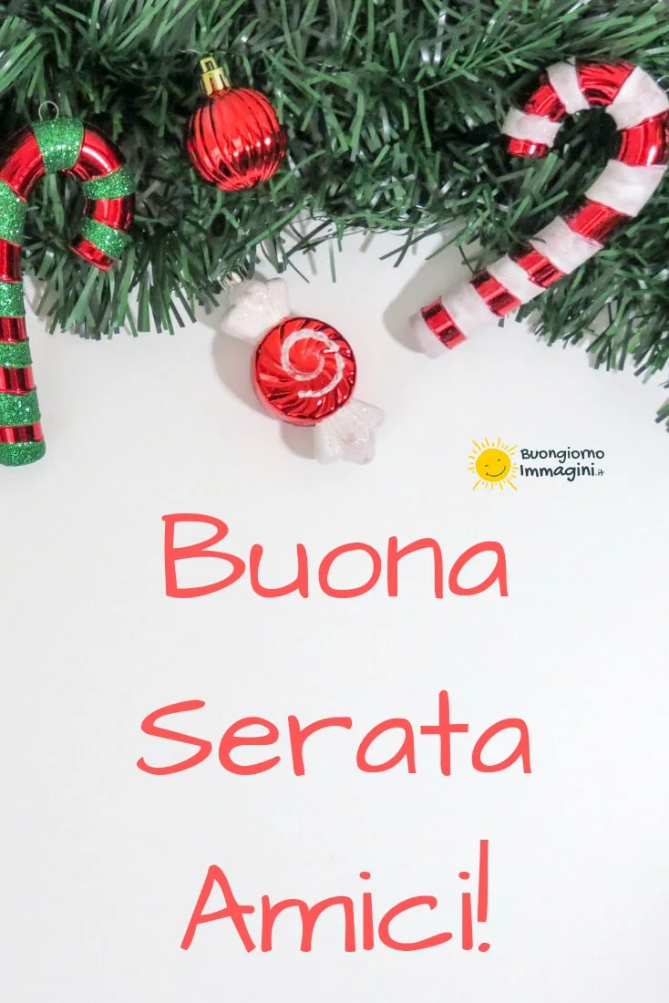 buona serata natalizia
