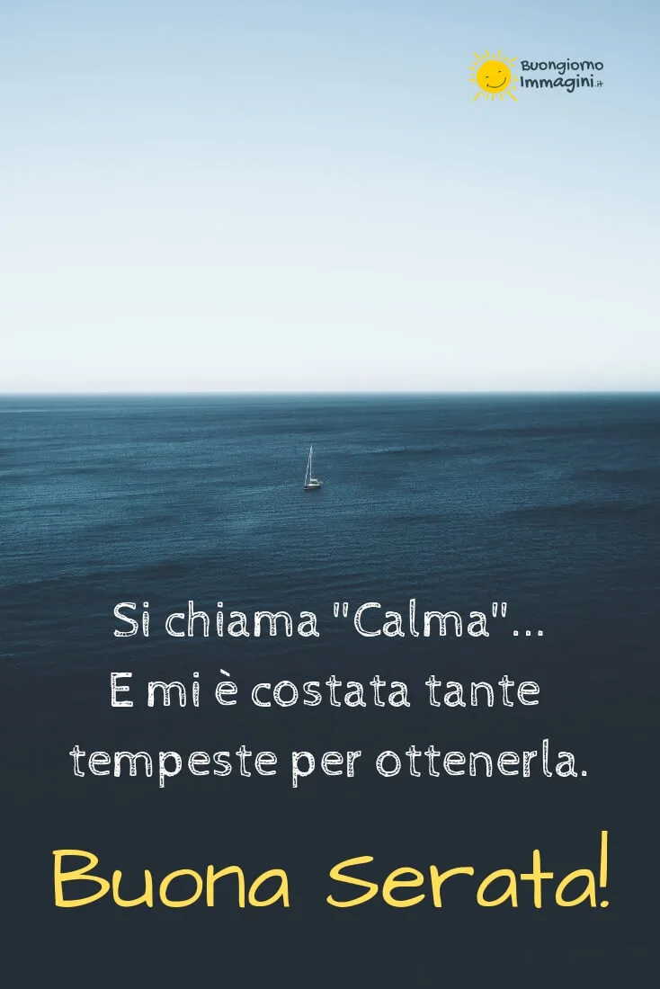 frasi buona serata