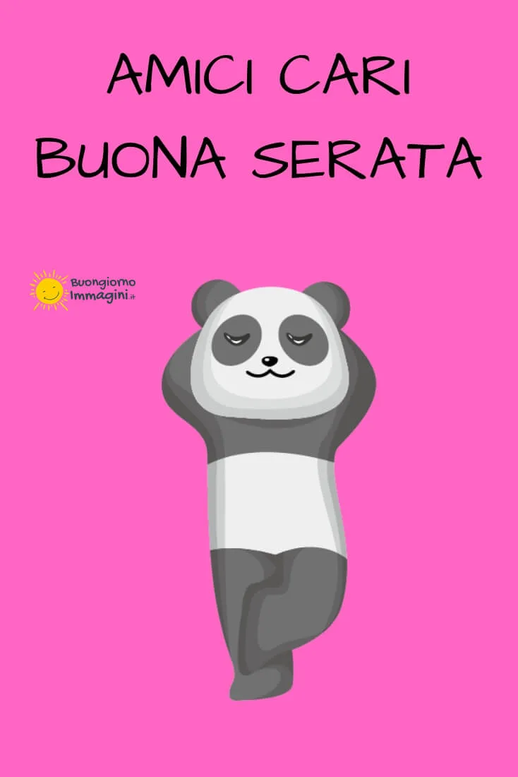 buona serata amici