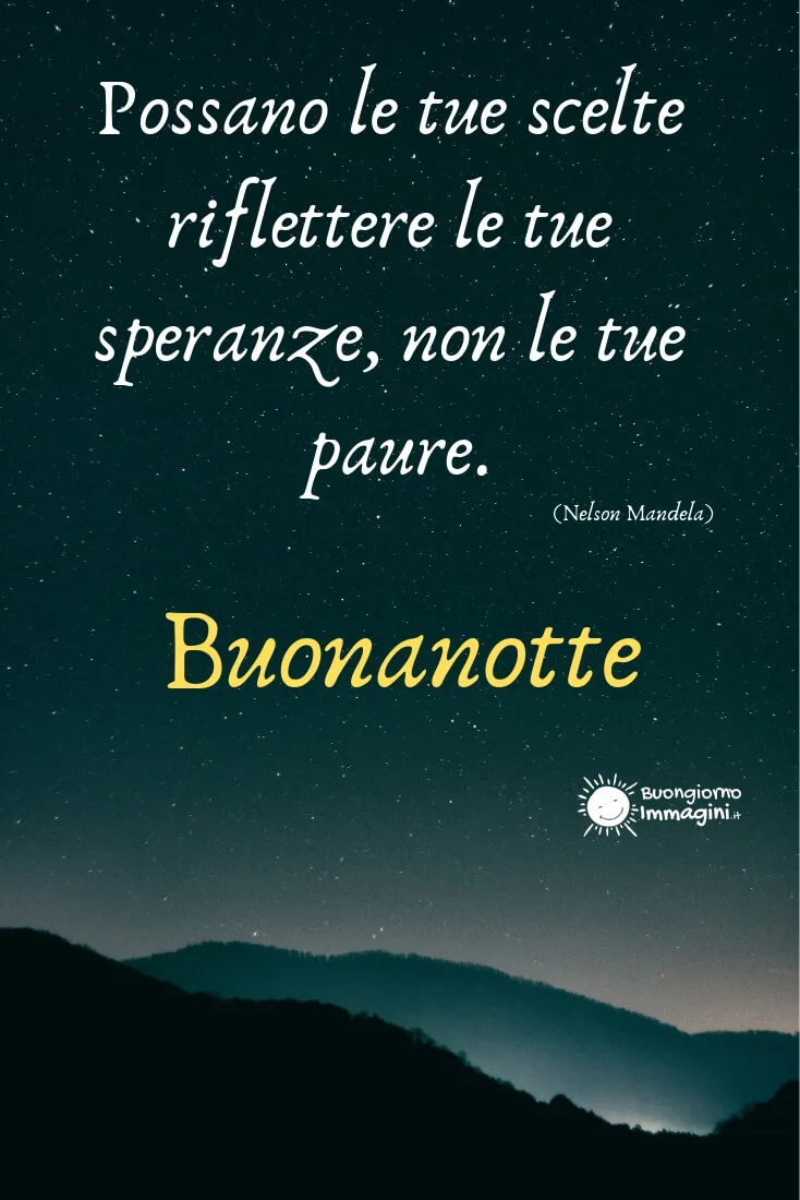 aforismi della buonanotte