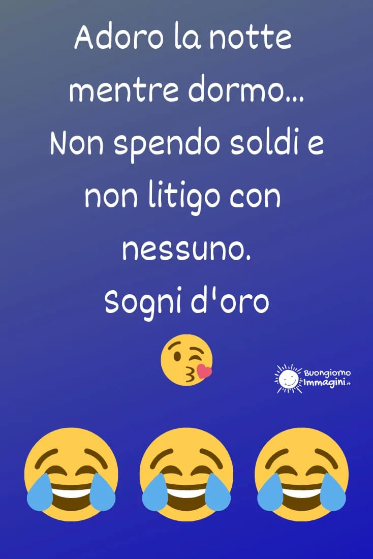 frasi buonanotte divertenti yahoo