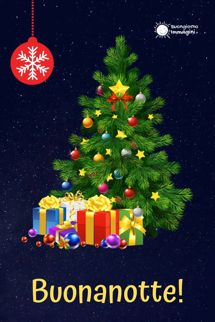 buonanotte natalizie