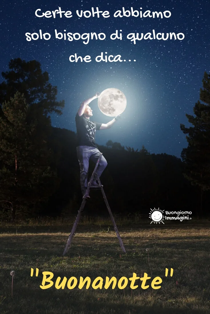 augurare buonanotte