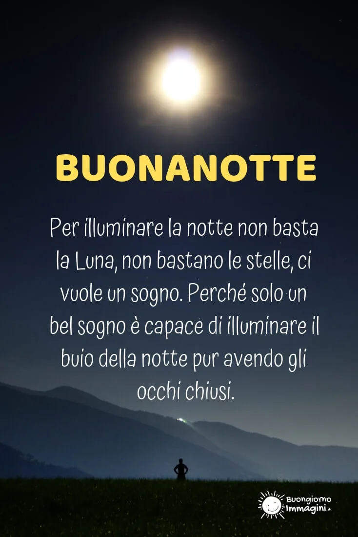 buonanotte frasi