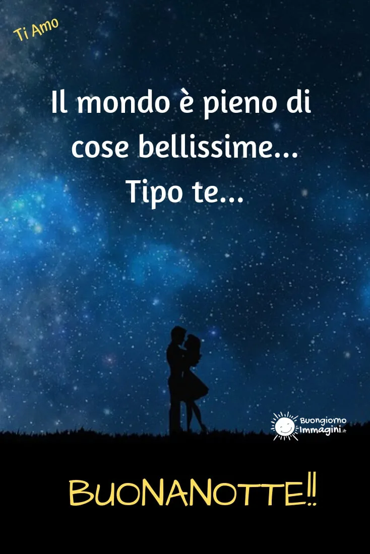 buonanotte amore mio