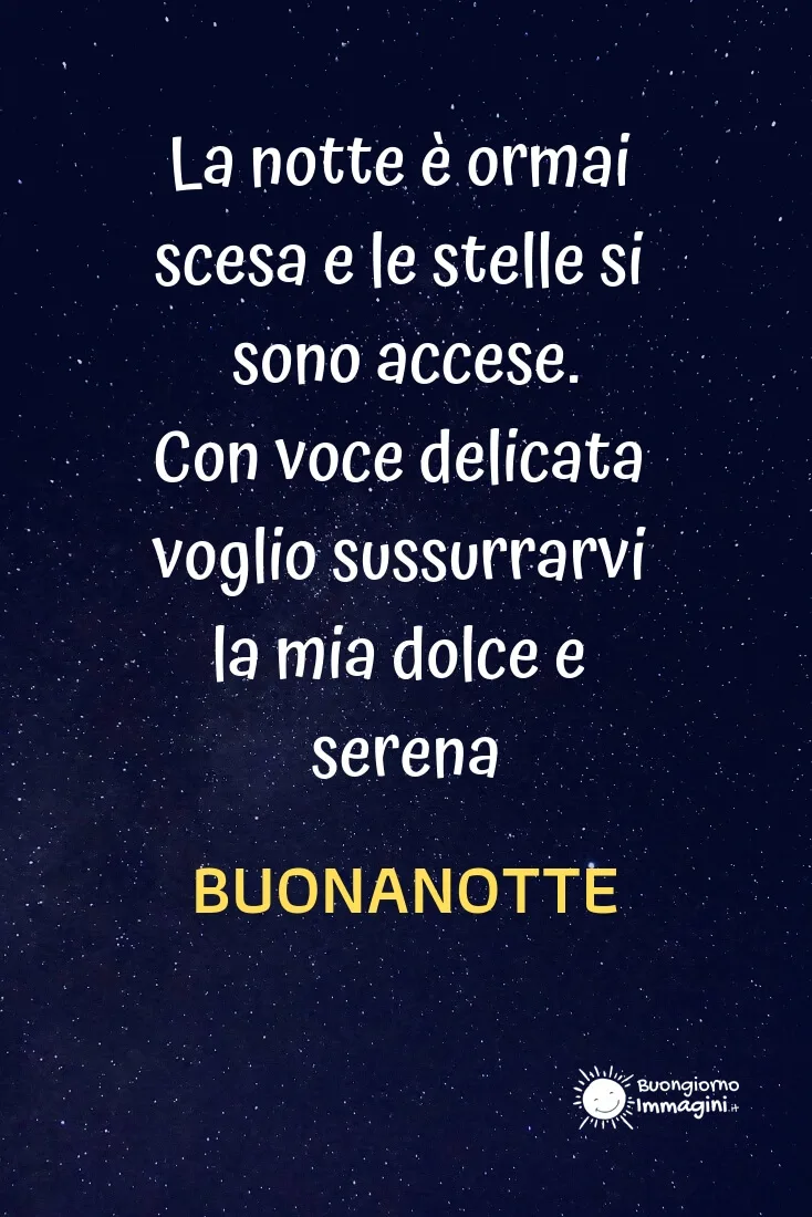 la notte frasi