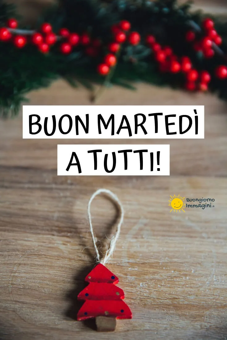 immagini buon martedi natalizio