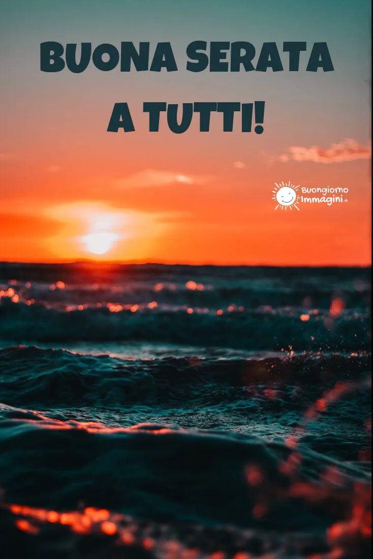 buona serata a tutti