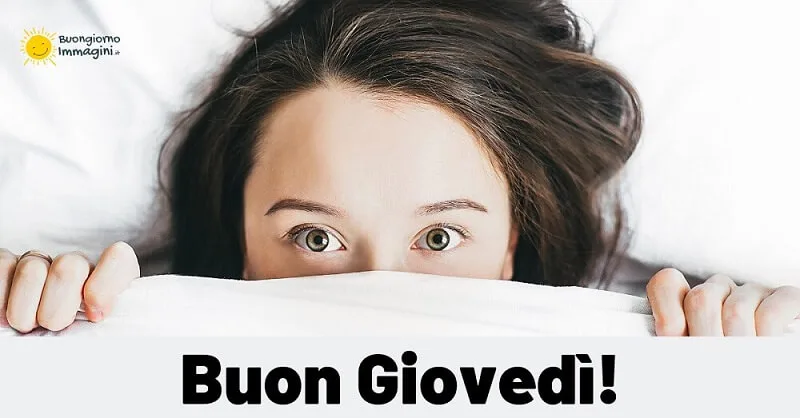 buon giorno buon giovedì