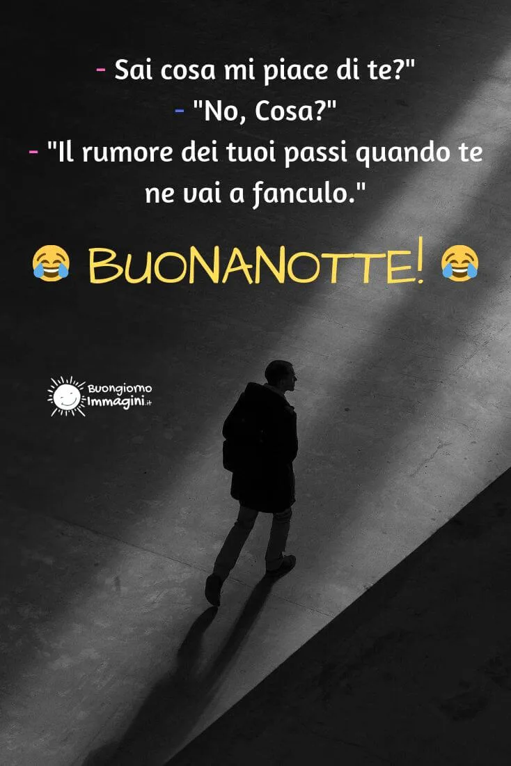 buonanotte divertente