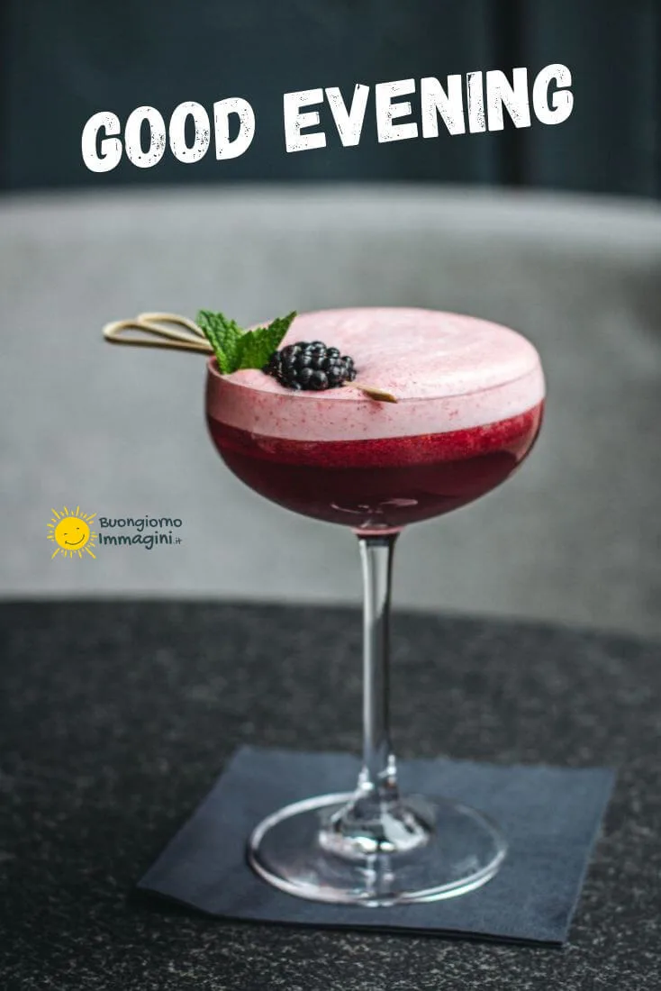 buona serata in inglese