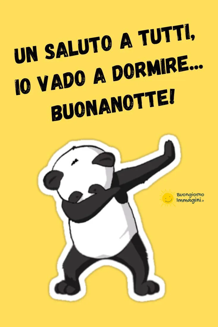 buonanotte immagini divertenti
