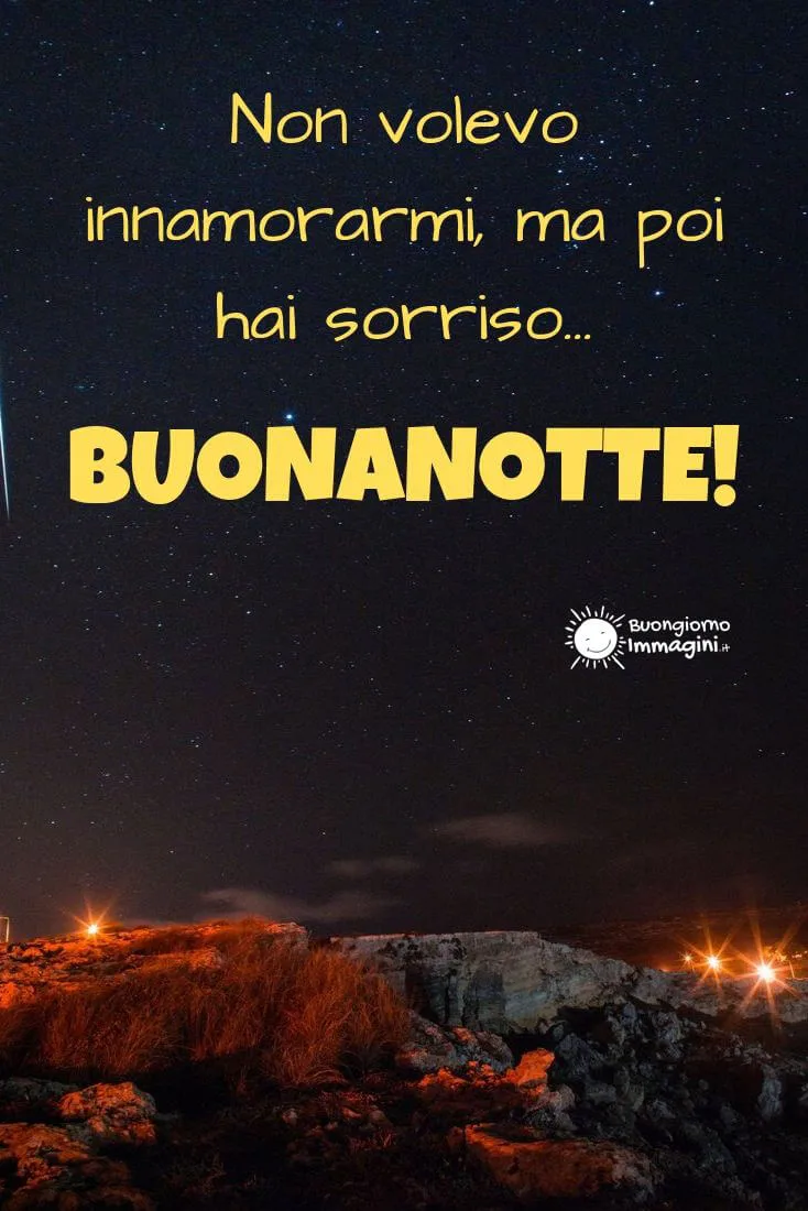 sms buonanotte