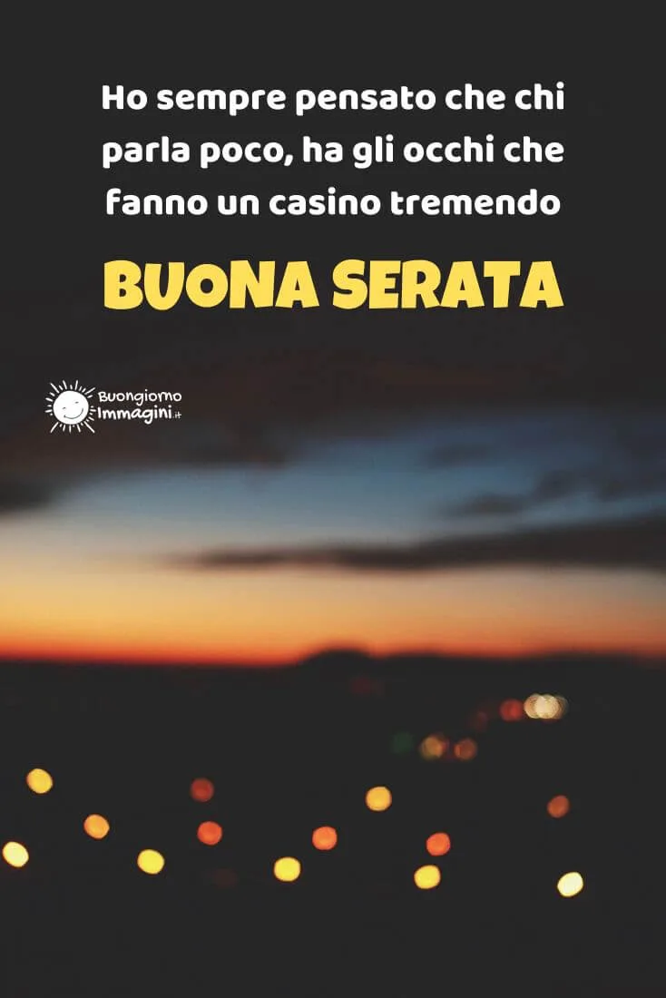 buona serata amici immagini