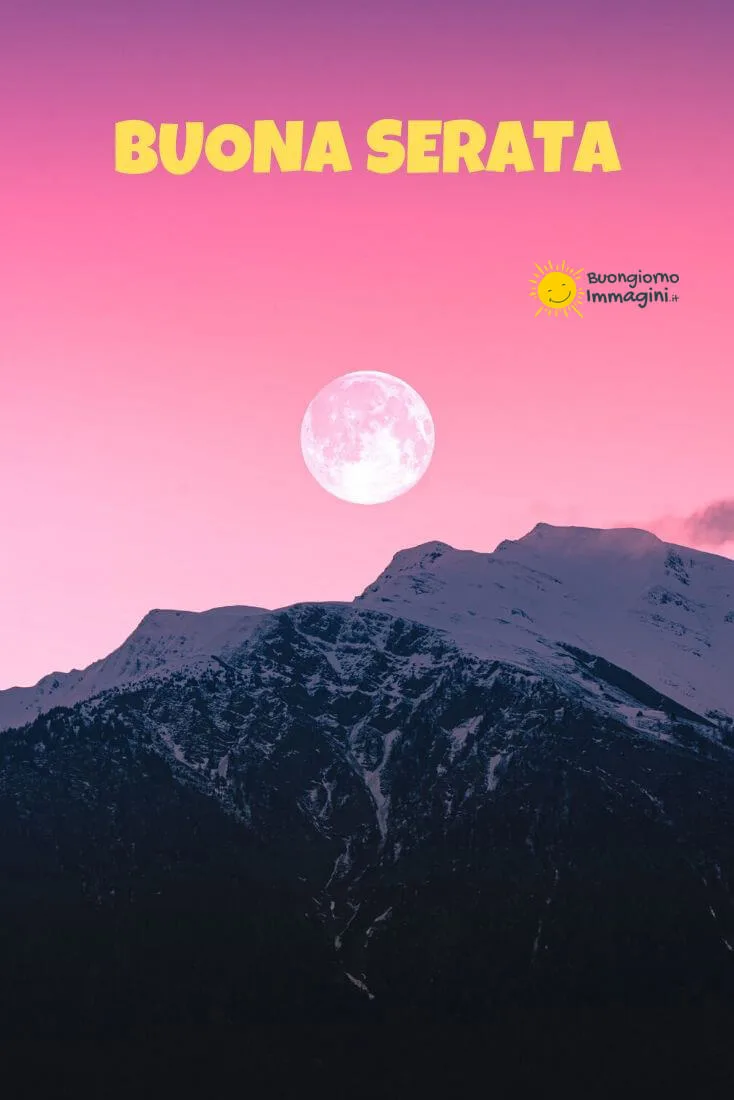 immagine buona serata