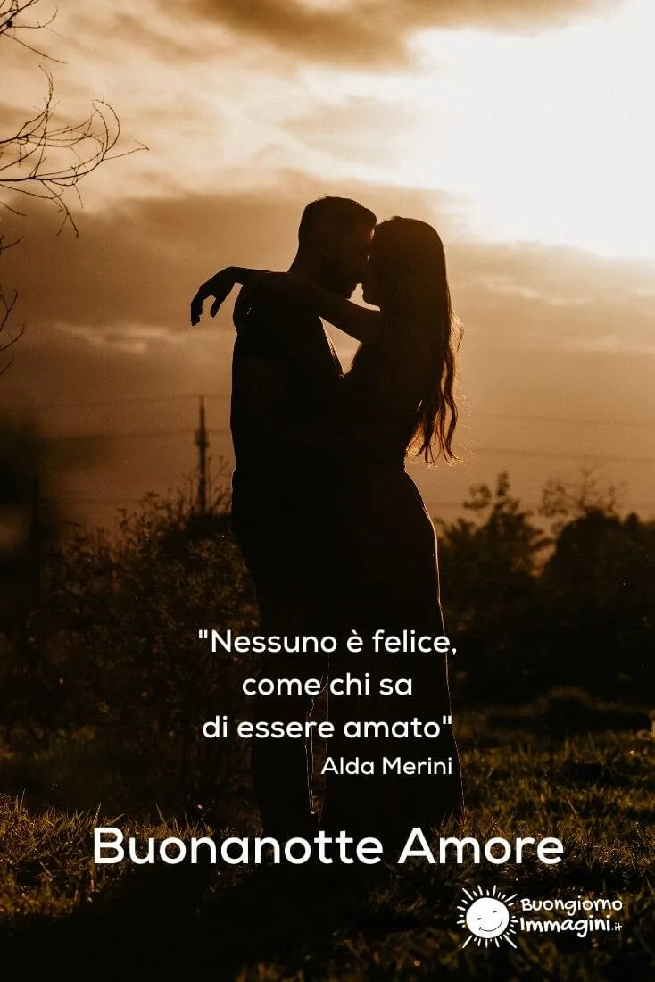 frasi della buonanotte d'amore