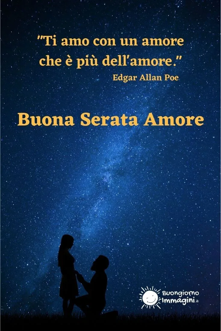 buona serata amore mio