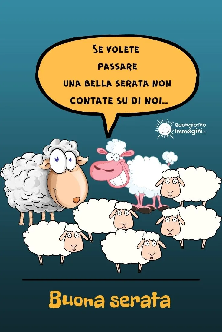 cartoline di buona serata