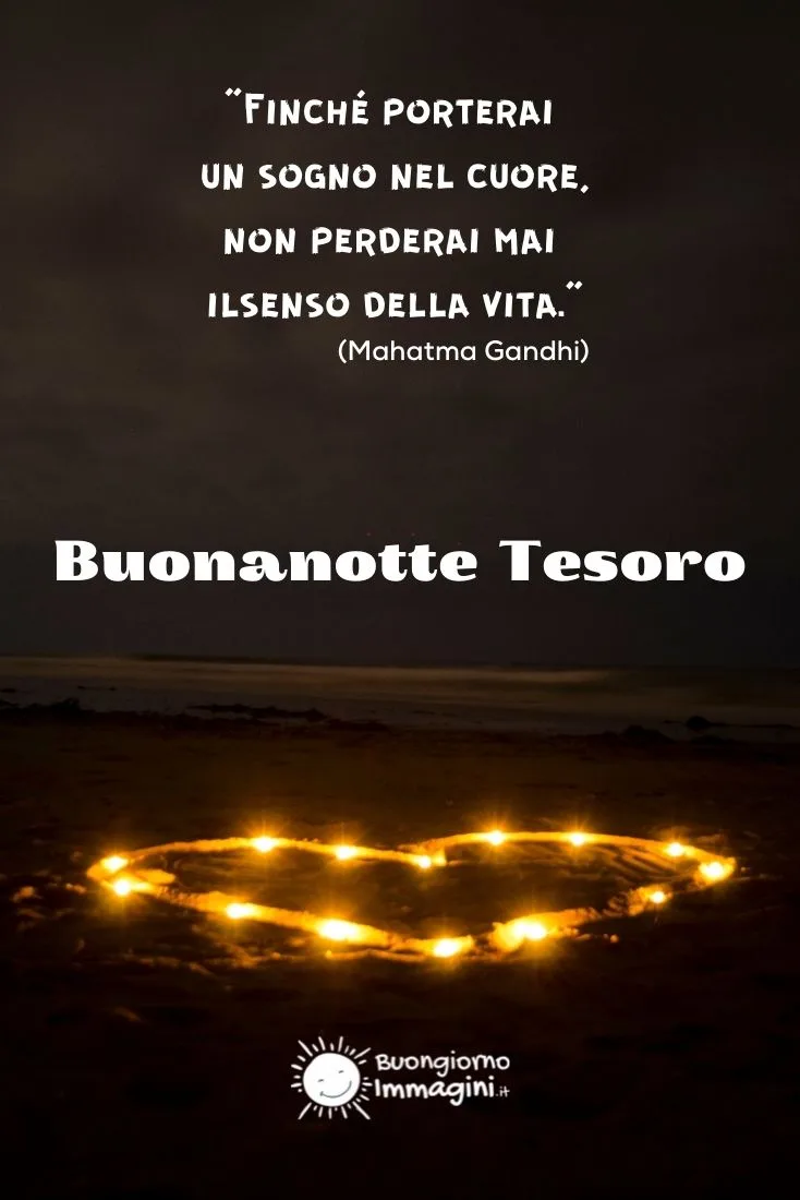 buonanotte tesoro