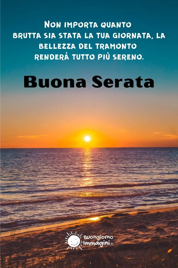 messaggi di buona serata