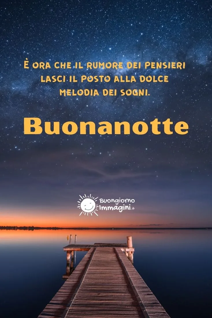 buona notte immagini